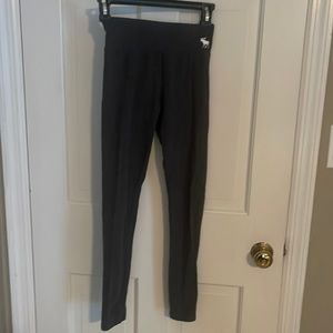 Abercrombie leggings size 13/14 charcoal grey